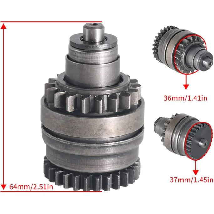 

Starter Drive Bendix For KTM Motorcycle XC-W XC EXC EXC-E 200 250 300 2007-2017 OEM:55140026100 55140026000 Motos Engine Parts 55140026100