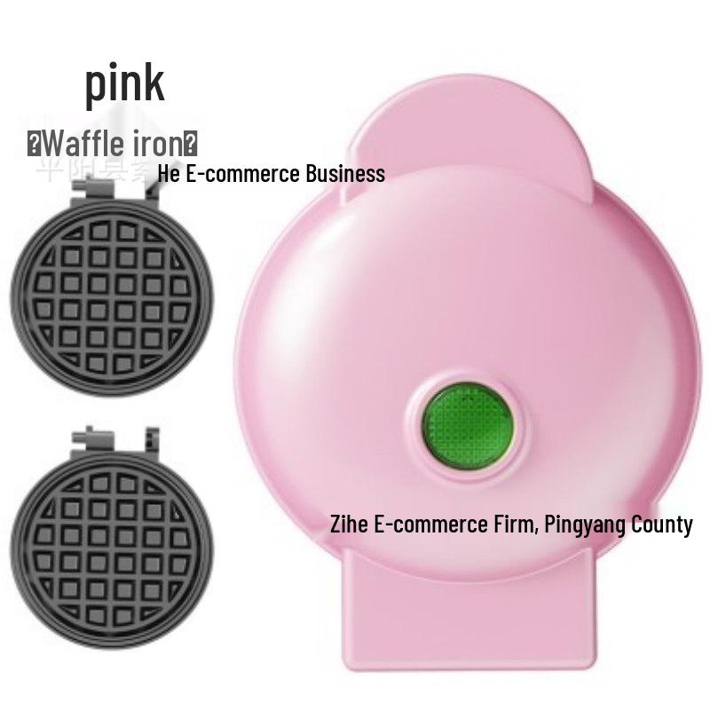 Mini Waffle, Bread, Crepe, and Sandwich Maker - All-in-One Breakfast Machine