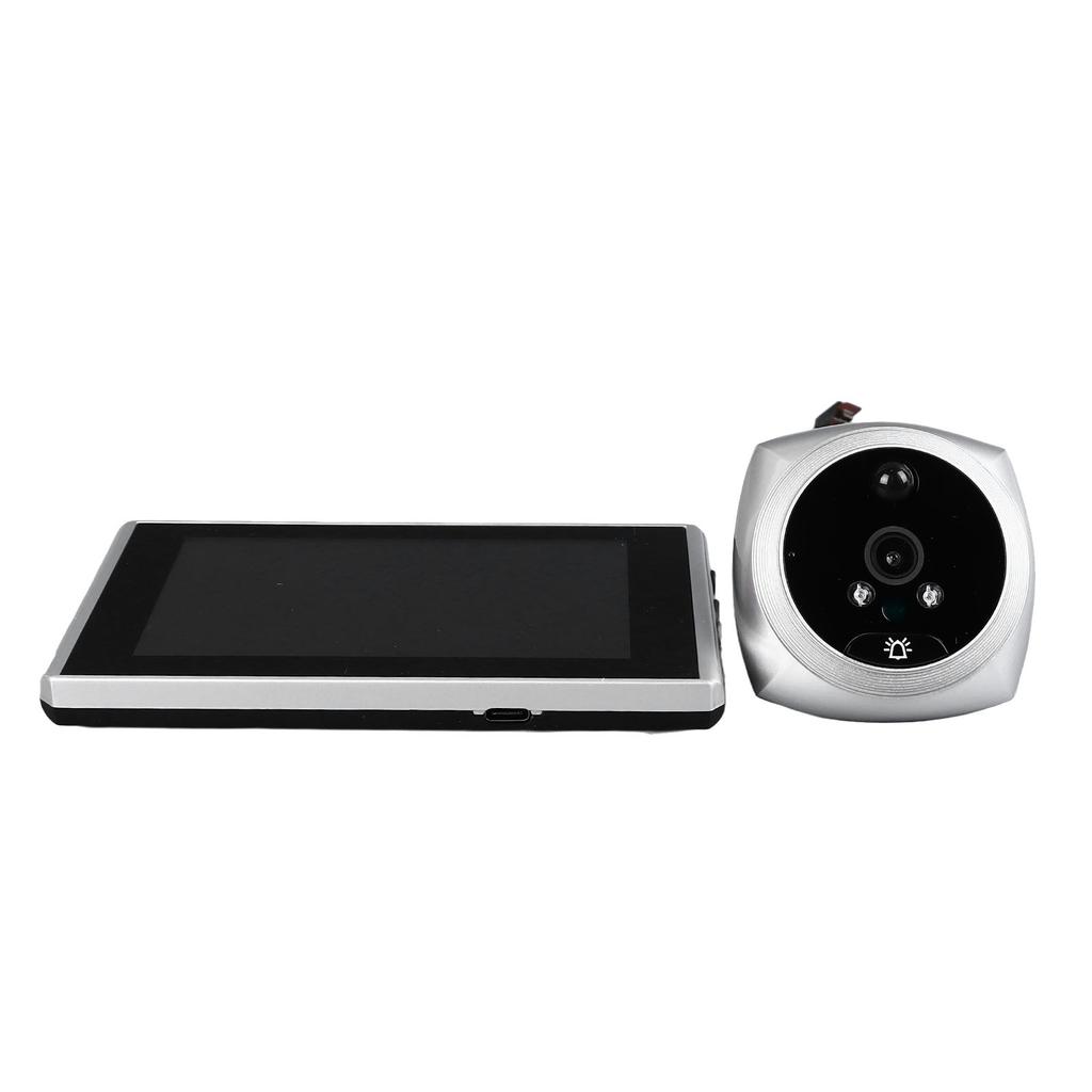 2MP Door Viewer Camera 1080P 4.5in Screen PIR Detection Smart Peephole Camera for Home Apartment