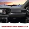 Carbon Fiber Side Dashboard Air Vent Outlet Cover Trim for Dodge Durango +