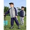 Right European Boys' Academy Striped Suit Children's Spring and Autumn Casual 2026 New Baby Boys' Two-Piece Set