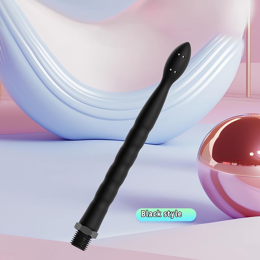 Weicher Metallschlauch Vaginal Anal Darmreinigung Spülgerät Düse Einlaufgerät Weibliches Waschgerät Sexspielzeug für Frauen Männer