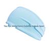 Unisex Elastic Sports & Yoga Headbands, Sweat-Absorbing Cotton Hair Accessories, Solid Colors