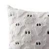 Halloween Ghost Pillow Cover Ghost Throw Pillow Case 17.72 Inch Plush Ghost Pillowcase Couch Cushion Case Halloween Party Favors