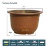 Extra Large Thick Plastic Flower Pot for Outdoor Plants, Trees, and Water Lilies
