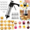 Stainless Steel Biscuit Maker DIY Biscuit Tools Set Baking Accessory Cookie Press Kit  Cooking