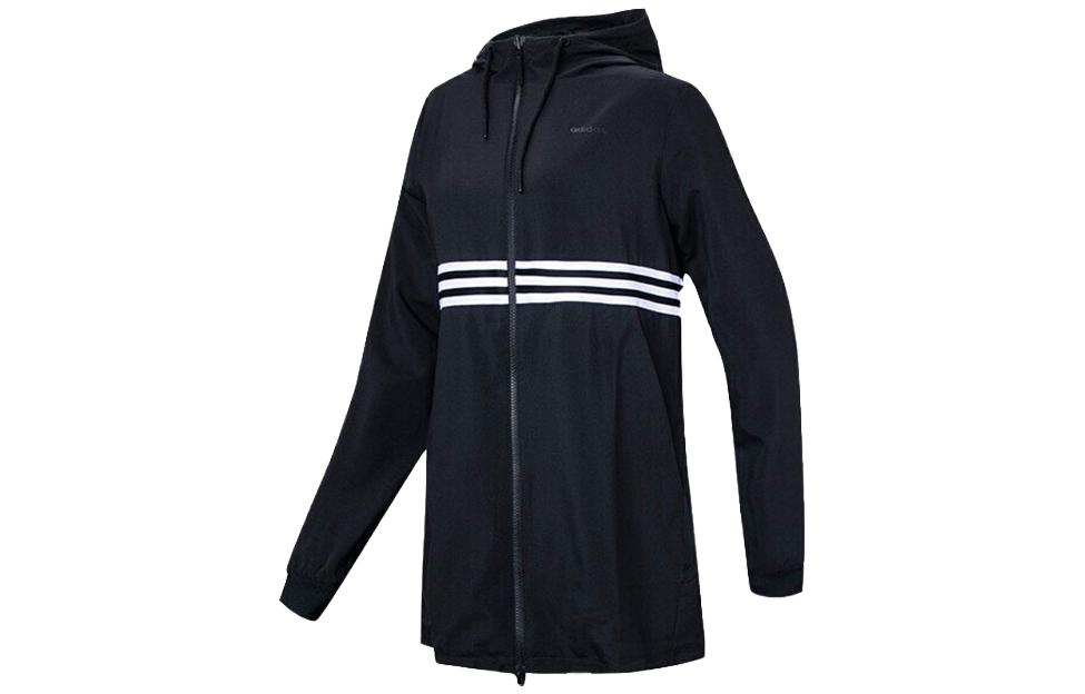 Adidas Neo Jackets Women s Navy Blue Hooded Moderate Other FK1377 M