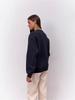 American simple foreign style niche letter printing oversize loose meat cover round neck trendy sweater