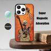 Day of the Dead Mexican Catrina Skull Phone Case  For iPhone 17,16,15,14,13,Pro,Max,Plus,Magsafe,Magnetic Wireless Charging Case