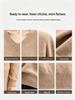 Women's 100% Pure Wool V-Neck Loose Knit Sweater - Solid Color Autumn/Winter Basic Layer