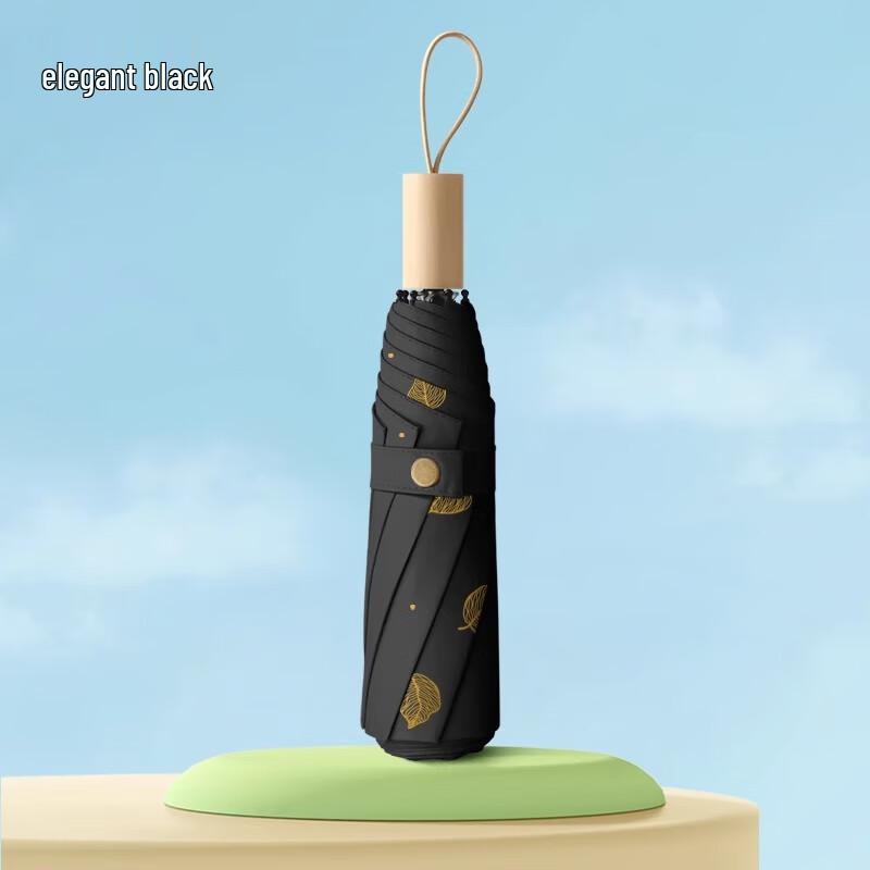 MAYDU Three-fold UV Protection Sun & Rain Umbrella