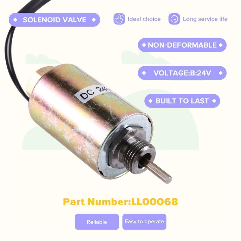 LL00068 Schwenkmagnetventil Bagger Für Sumitomo SH120 SH200 A1 A2 A3 Für CASE CX130 CX210 CX240 Komatsu Pc78 Mr6 24V