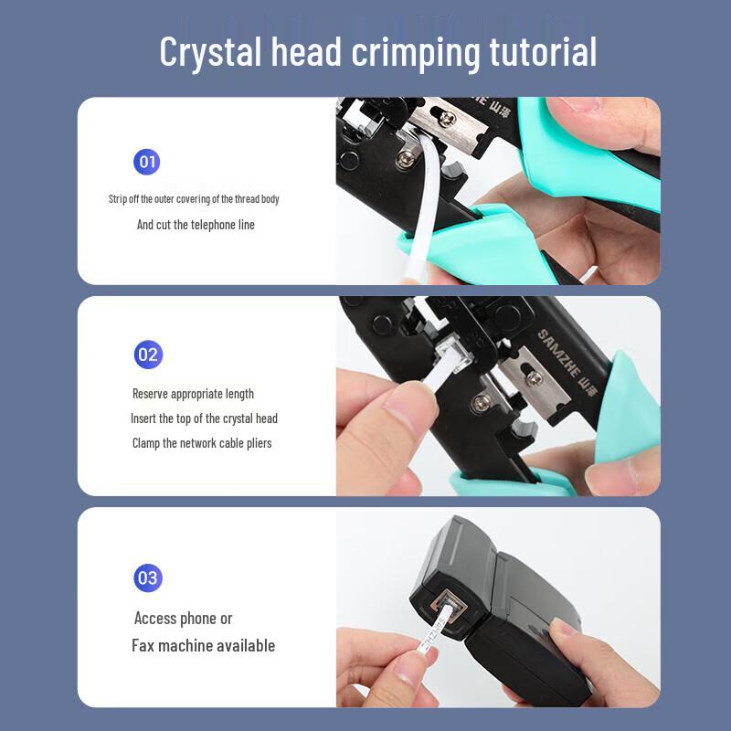 

Shanze RJ11 6P4C Telephone Connectors