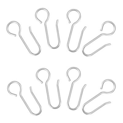 Ceiling Hook Drapes Curtain Wire Hooks Steel Household for Track Hangers Curtains Rods