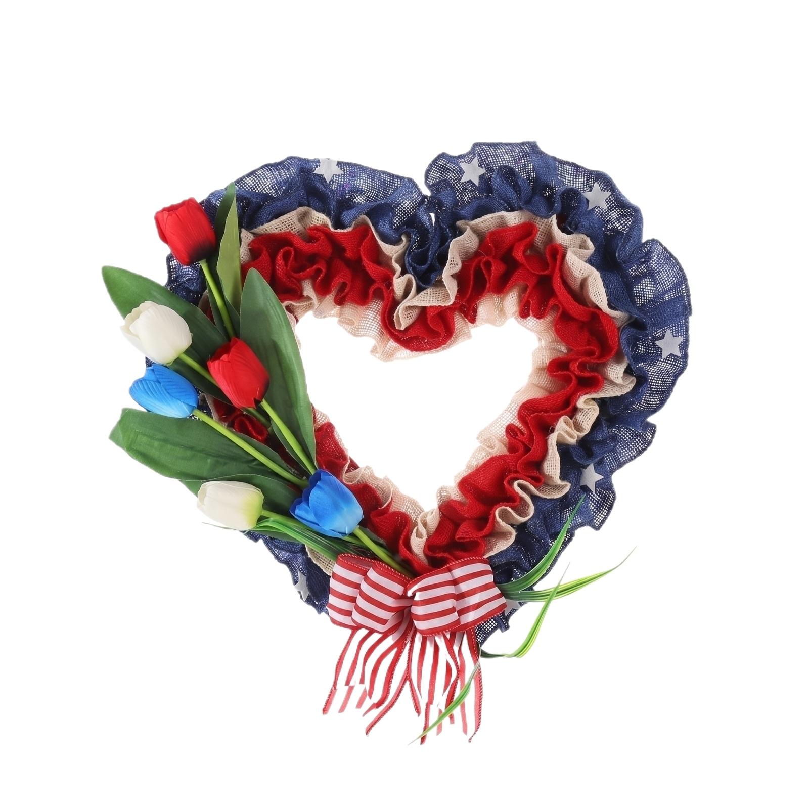 

Independence Day Simulated Wreath One Size