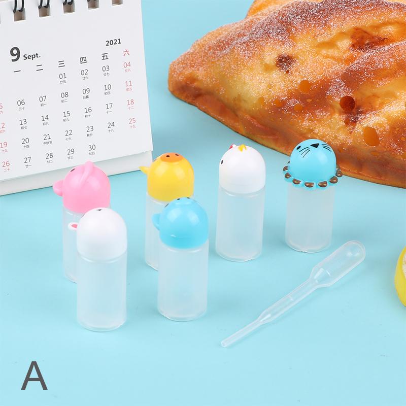 Mini Seasoning Sauce Bottle Portable Tomato Ketchup Bottle Salad Dressing Container for Bento Lunch Box Kitchen Jars