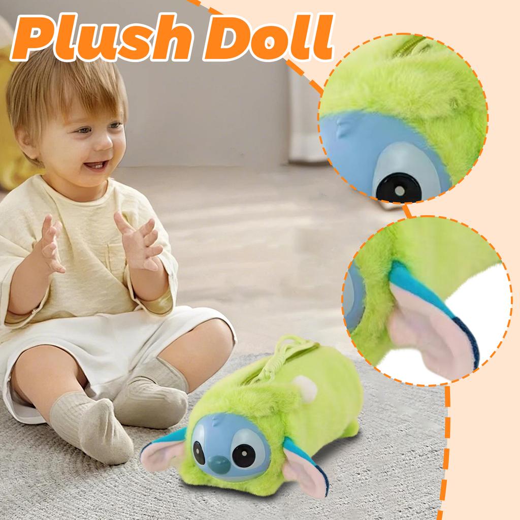 Anime Character Cross Dressing Plush Pencil Case, Student Class Cartoon Stationery Box