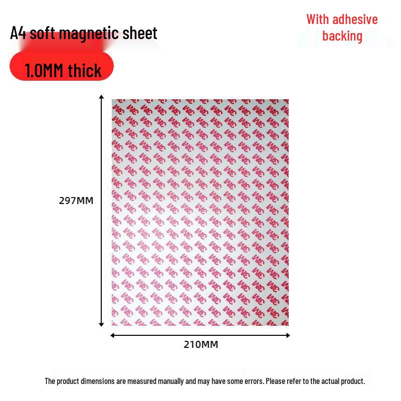A4 Self-Adhesive Soft Magnetic Rubber Sheet for Teaching Aids
