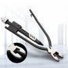 Ergonomic 9 Inch Carbon Steel Pliers Precisions Grip Twisting Plier for Motorcycle Maintenance & Metal Wire Twisting