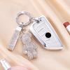 White Diamond Pattern TPU for BMW X1 X3 X5 X6 X7 1 3 5 6 7 Series G20 G30 G11 F15 F16 G01 G02 F48 Remote Car Key Case Cover Fob