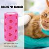 5/10PCS Rose Red Heart Dog Cat Medical Bandage Elastic Nonwovens Bandage Practical Beautiful Eco-friendly Elastoplast for Pets
