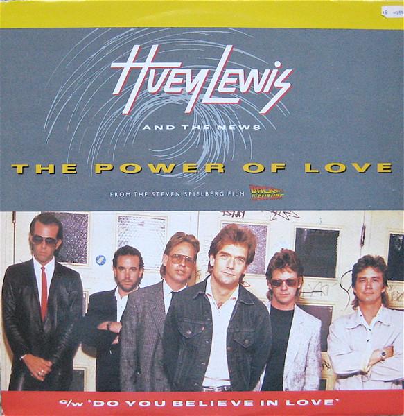 

LP Record HUEY LEWIS THE NEWS The Power Of Love Do You Believe HUEYX3 Chrysalis 1986 UK Rock Used