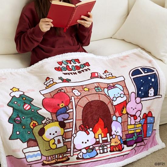 BT21 Blanket Everyday or Petit Holiday ver.