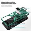 Shockproof Metal Ring Kickstand Case For Samsung Galaxy Z Flip 4 Flip4 Flip3 Flip 3 5g Anti -Knock Folding Cover Cases