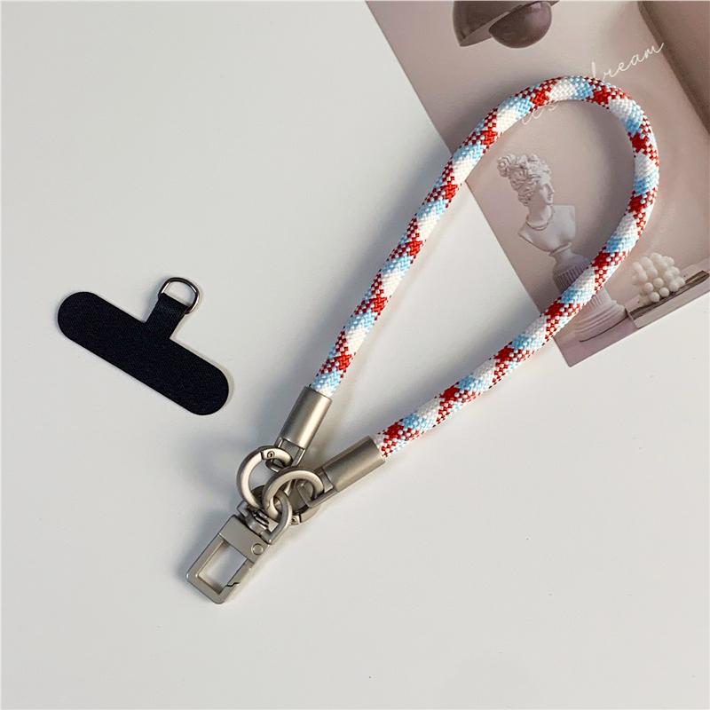 

Creative Phone Lanyard Wrist Strap Lanyard Portable Keychain Hanging Rope Fashion Anti-lost Wristband Short Rope Polyester / Nylon