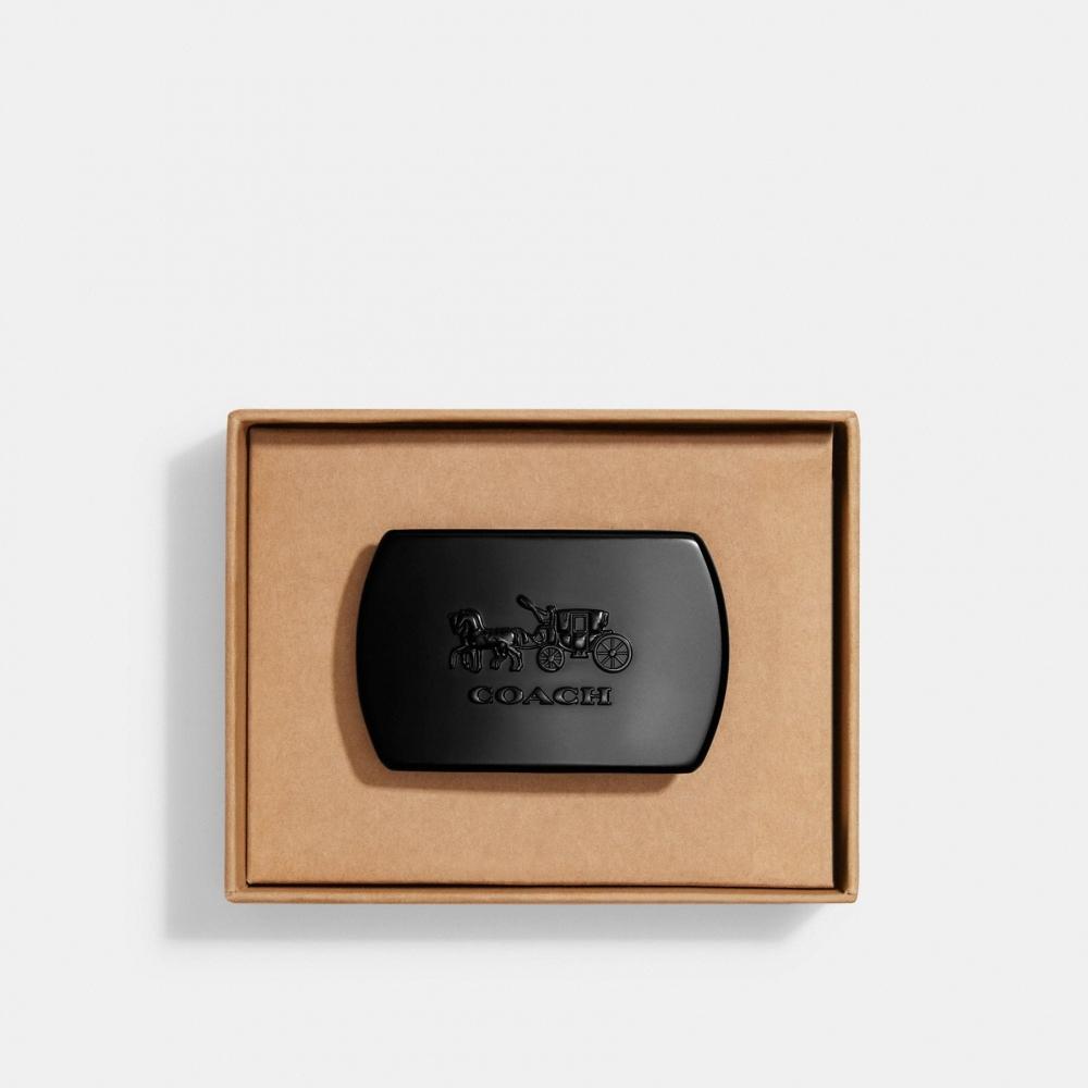 

Пряжка для ремня Coach Boxed Horse и каретной пластинкой