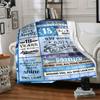 18 Years Memories Four Seasons Blanket Customized With Your Name Lightweight And Warm Perfect Gift For Home Office Camping Sofa Travel Beach Durable