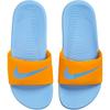 Nike Kawa Slide GS Orange Peel University Blue Kids Sneakers White FJ8812-801