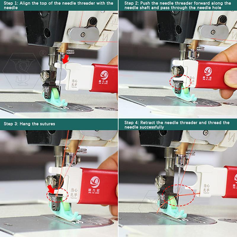 Sewing Machine Threader Needle Inserter Quick-Looping Device Sewing Machine Loop Needle Threaders Sewing Accessories