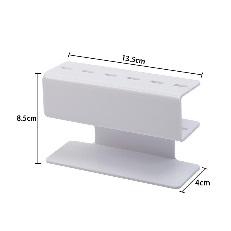 Acrylic Eyelash Tweezers Storage Holder Stand 6 Holes Convenient Tweezers Stand Shelf Hold Lash Extension Women Makeup Tools