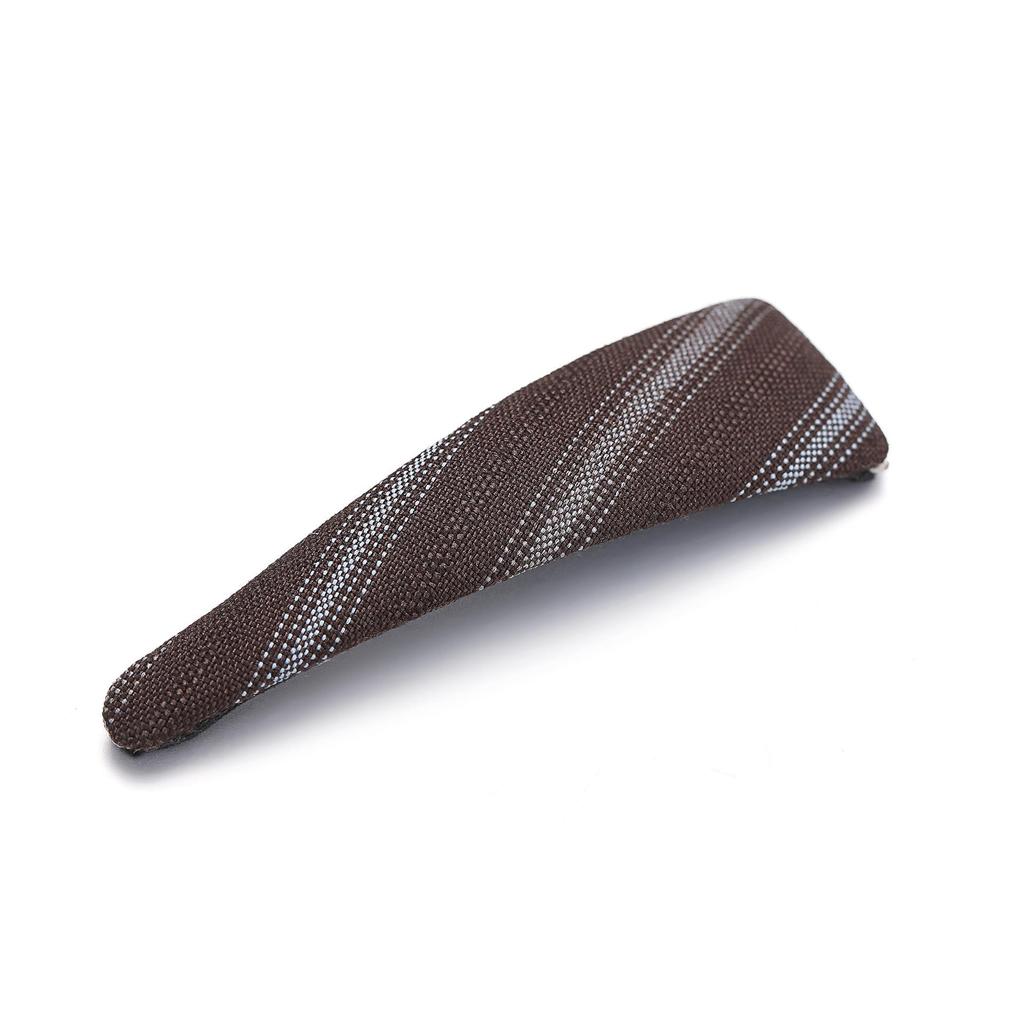 High-End Red Velvet Water-Drop Bangs Hair Clip for Girls - Korean Autumn/Winter Collection