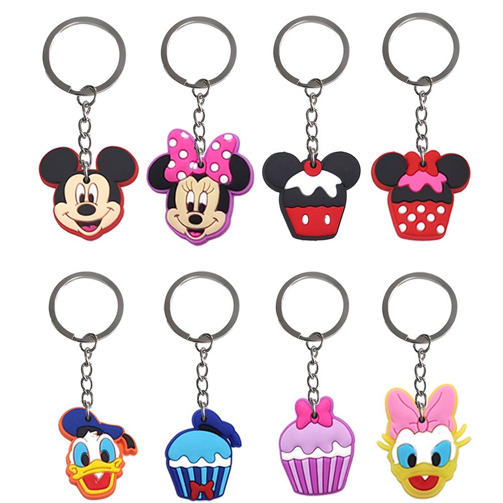 Cartoon Stitch & Paw Patrol Marvel Keychain Set - Backpack & Bag Accessories
