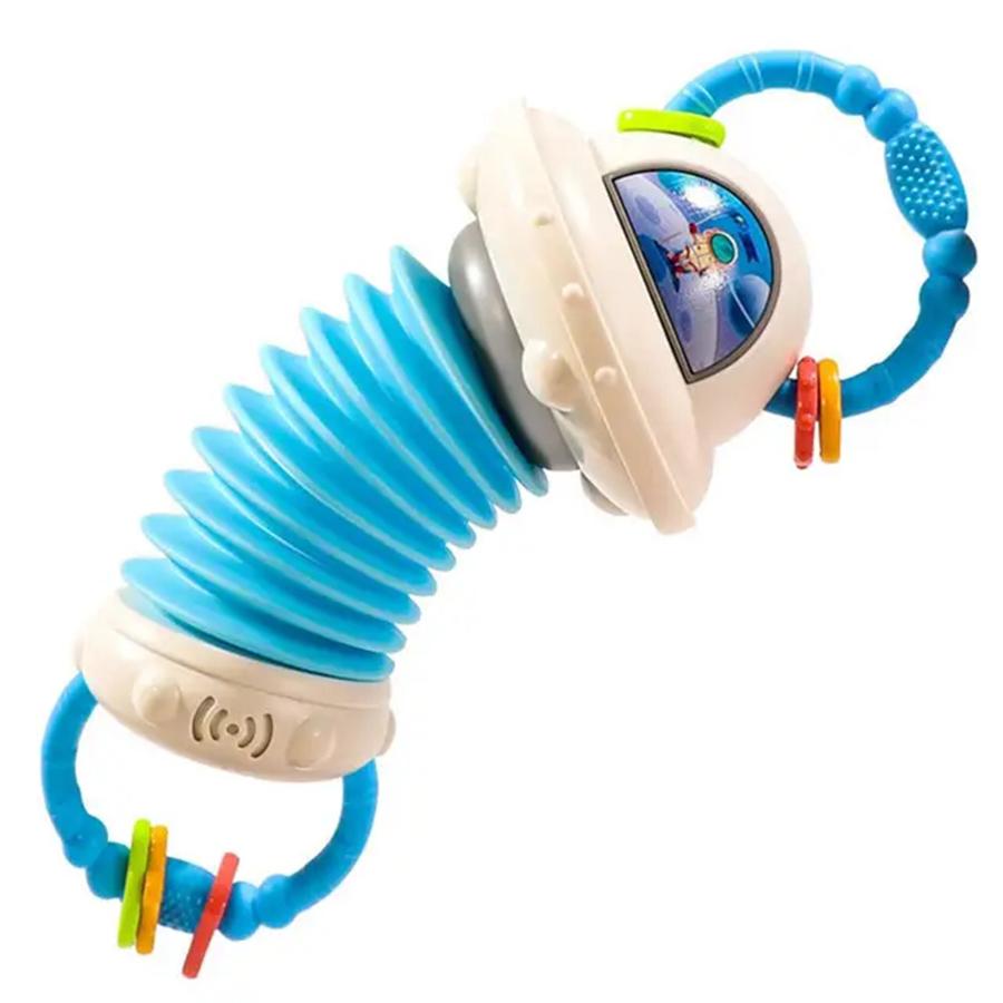 1pcs Music Development Sensory Learning Toy Spaceman Cartoon Accordion Toddler Baby Educational Instrument Children Toy Gift