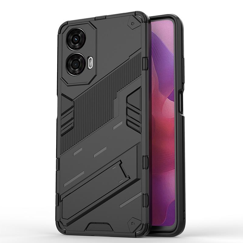 Suitable for MOTO G24 punk phone case Motorola edge60Fusion bracket G04 protective case