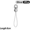 1/2/4pcs 360 ° Rotatable Hand Wrist Lanyard Straps Metal Phone Wrist Strap Security Anti-lost Mobile Phone Lanyard Accessories