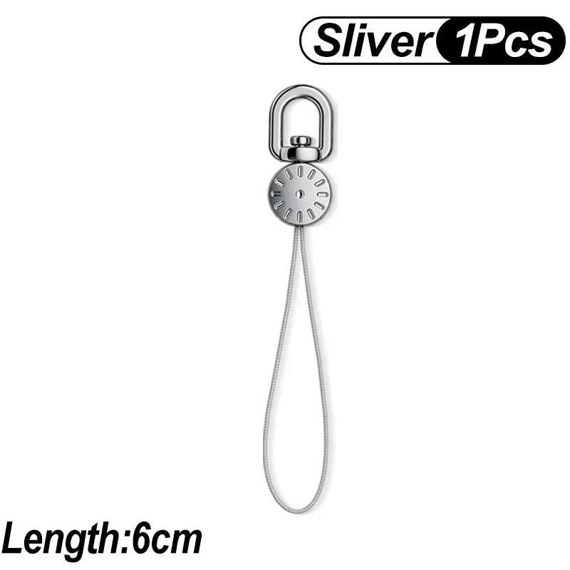 1/2/4pcs 360 ° Rotatable Hand Wrist Lanyard Straps Metal Phone Wrist Strap Security Anti-lost Mobile Phone Lanyard Accessories