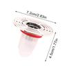 Self-Closing Odor And Insect Proof Floor Drain Core Removable Shower Drain Cover Hair Filter Sewer Strainer Plug
