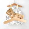 20 Free Shipping Children'S Hangers Wooden Children'S Clothing Store Display Hangers Children'S Clothing Hangers Infant Clothes Hanging