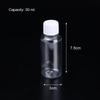 1/5/10Pcs Plastic Bottle Transparent Refillable Small Mouth Bottle Portable Sample Vials Cosmetic Containers for Lotion Creams
