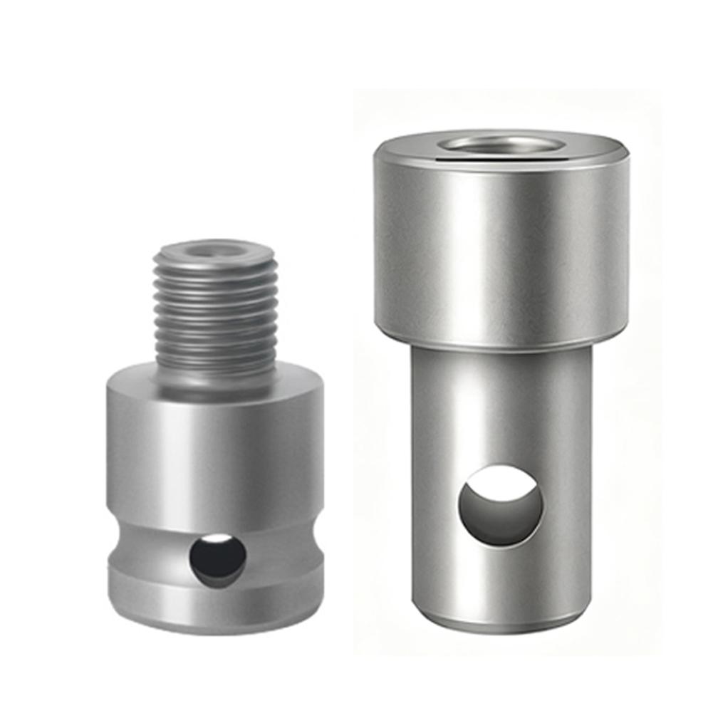 1pc Earth Auger Adapter Tool 4 Interface Types For Impact Wrench Hammer Machine Garden Auger Drill Connector Garden Tools