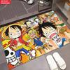 Chibi Anime Pirate Crew Doormat, Cute Cartoon Non-slip Floor Mat, Decorative Entrance Rug for Home Living Room Bedroom