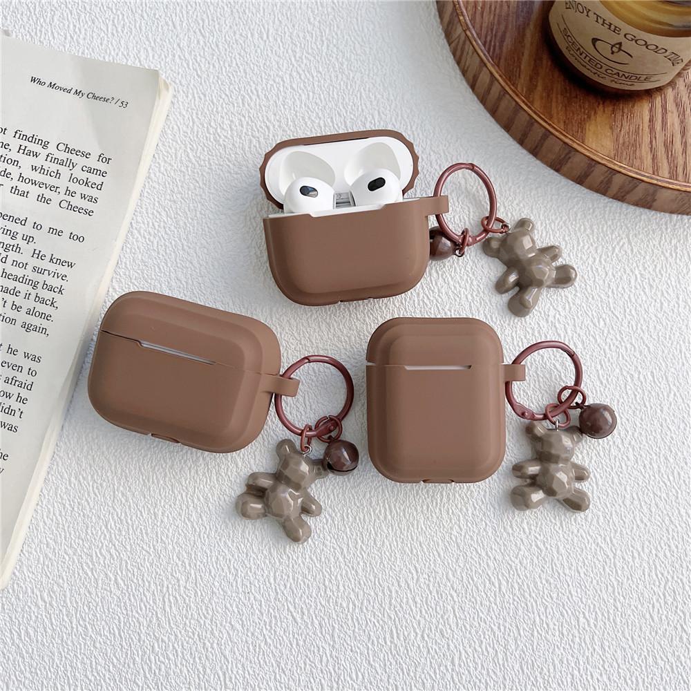 Applicable to Apple AirPods 1 generation Bluetooth headset case Pro1 bell bear AirPods headset case 1
