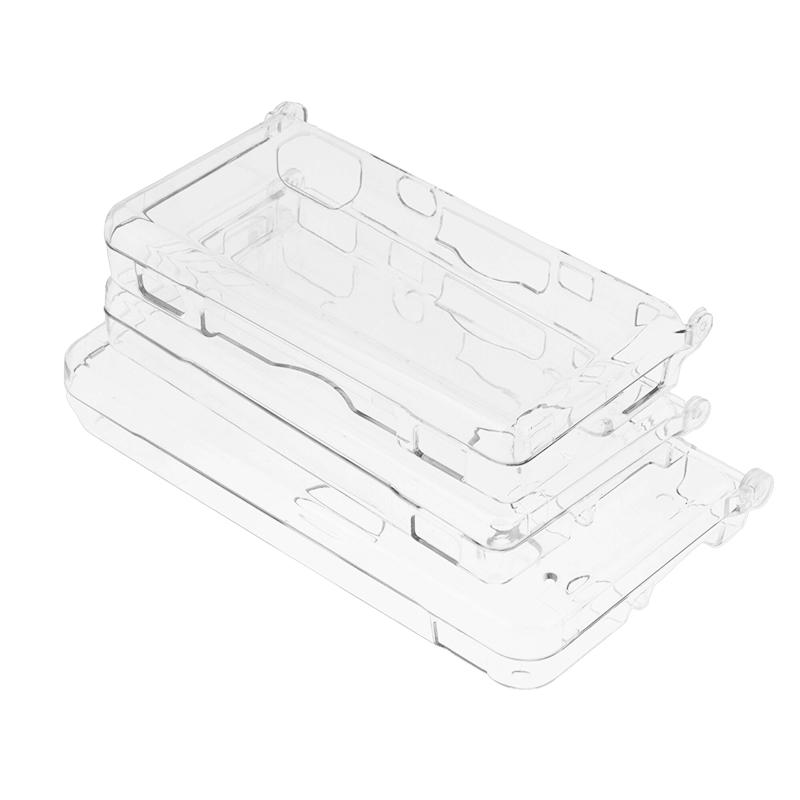 1Pc Plastic Transparent Crystal Shell Skin Case Cover For Ndsl/Ndsi/Ndsi Xl Console With Screen Protective Film