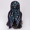 Women's Fashion Leopard Print Head Scarf 90cm Silk Scarf Temperament Scarf New Ladies Square Scarf Sun Shawl