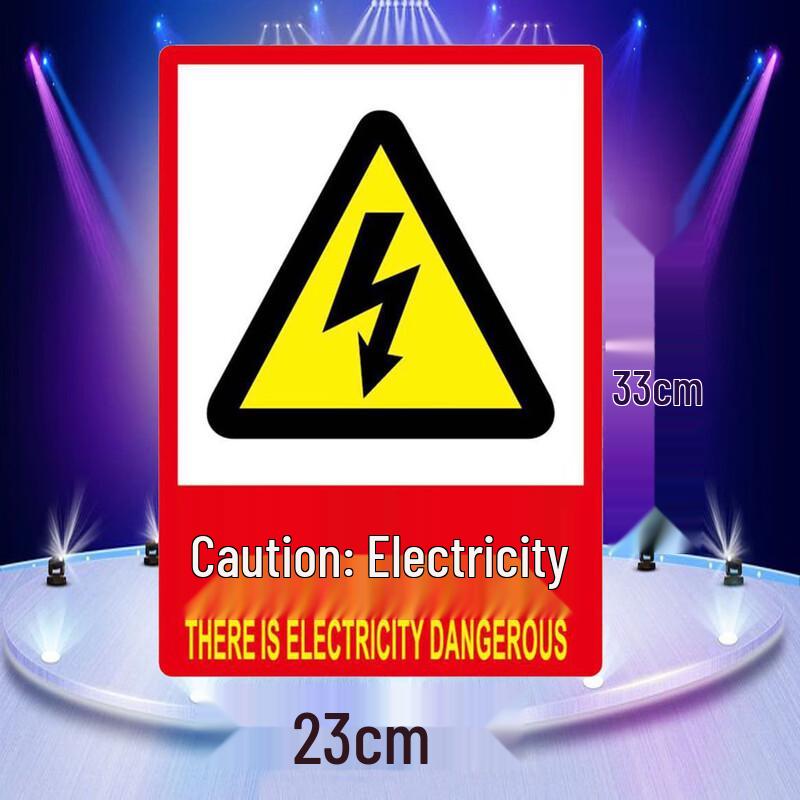 Milin Electrical Danger Warning Signs