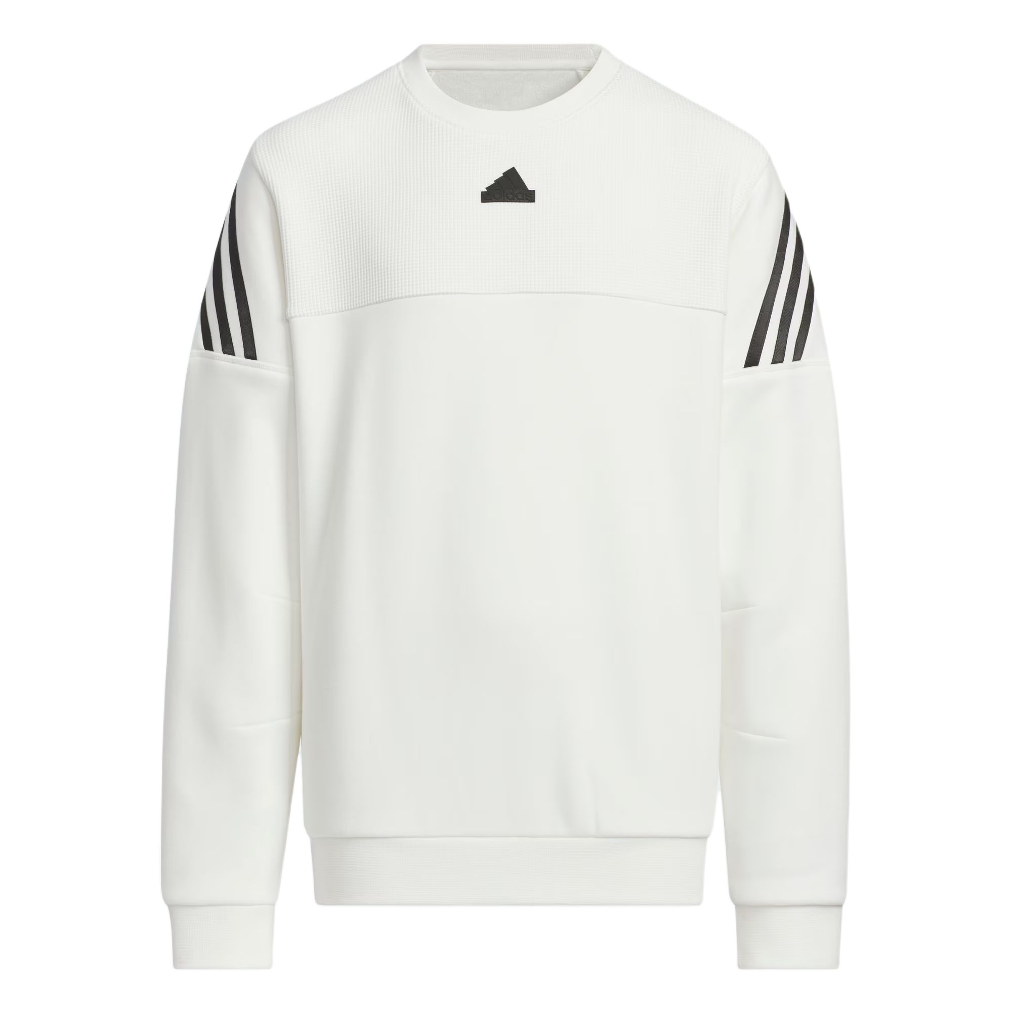 Adidas Sweatshirt WARM CREW SWEATSHIRT Bright White Teenagers JI6142 140